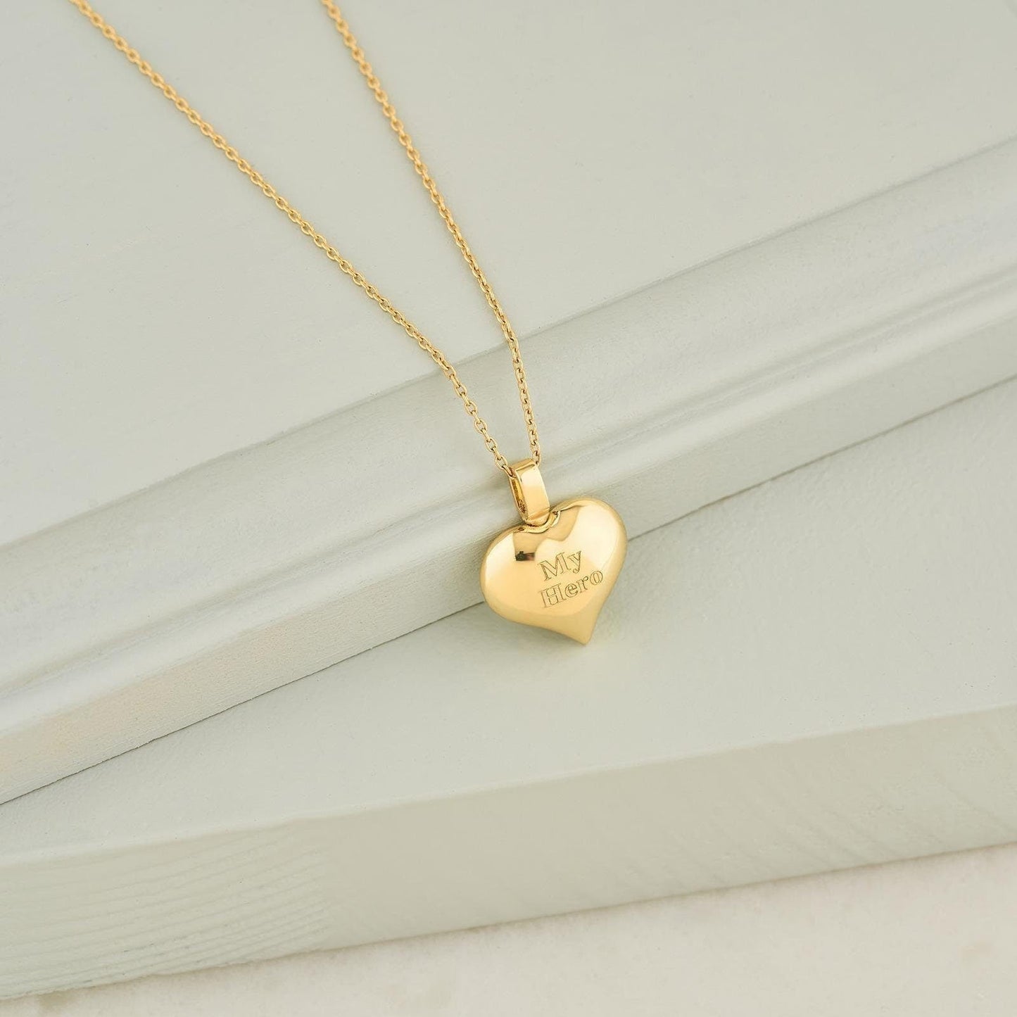 Cremation Jewelry Necklace Heart Urn For Ashes Gold Pet Keepsake Urns Pendant