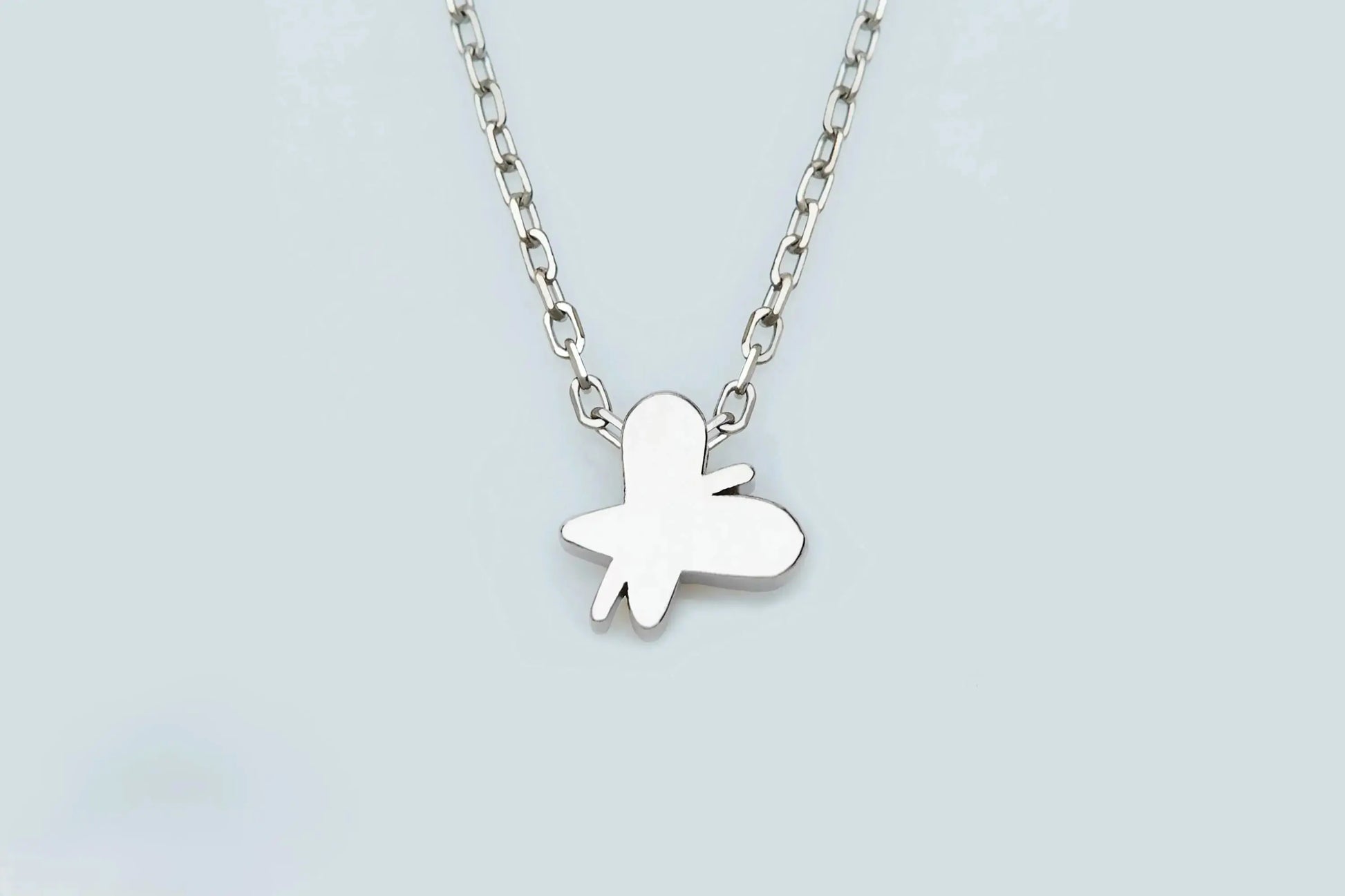 Gold Butterfly Necklace | 14k Dainty Minimalist Jewelry | Tiny Animal Pendant for Christmas or 16th Birthday Gift