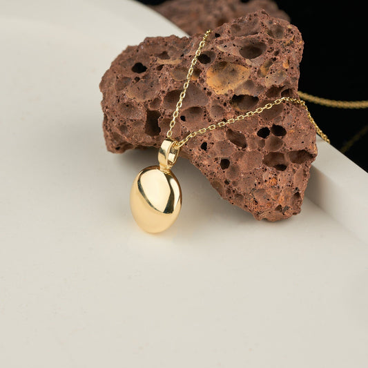 Ash Holder Round Urn 14K Gold Necklace Personalized Cremation Disc Mom&Dad Loss Keepsake Memorial