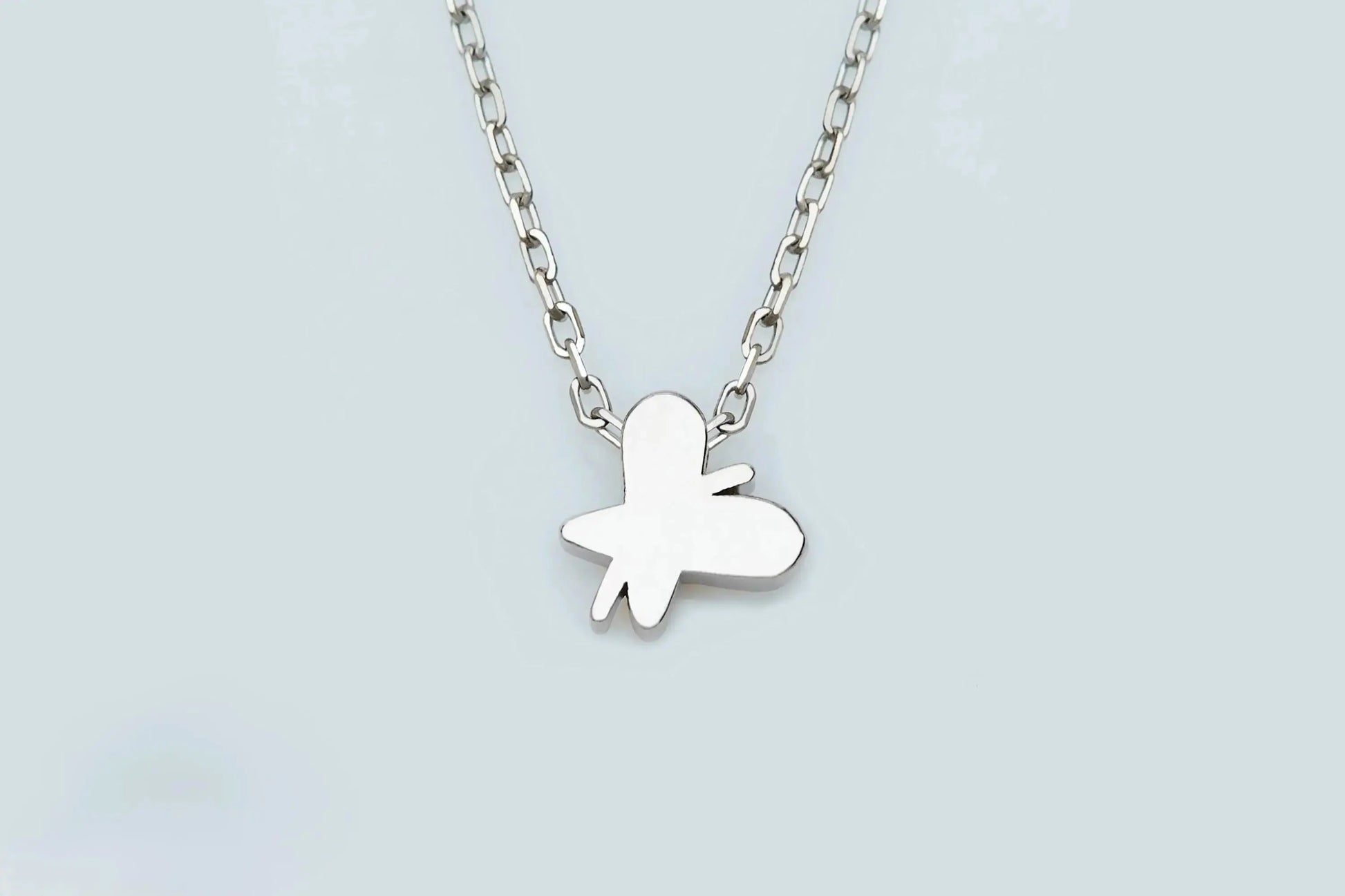 Gold Butterfly Necklace | 14k Dainty Minimalist Jewelry | Tiny Animal Pendant for Christmas or 16th Birthday Gift