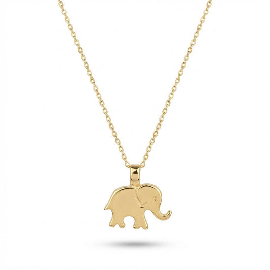 Dainty Elephant Necklace