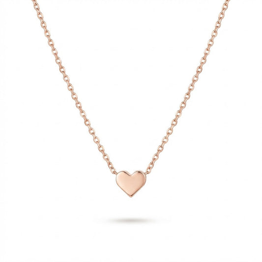 Dainty Gold Heart Necklace