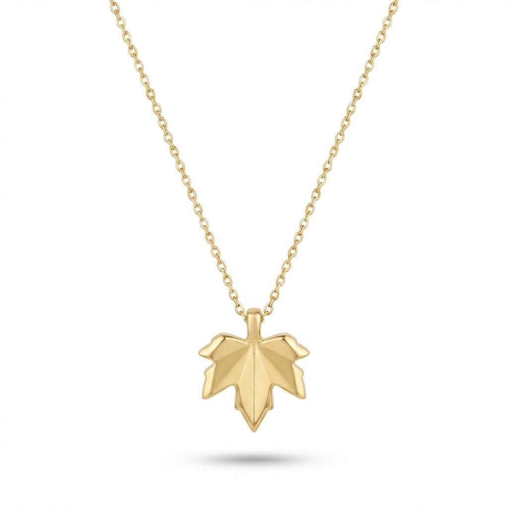 Dainty Maple Leaf Necklace