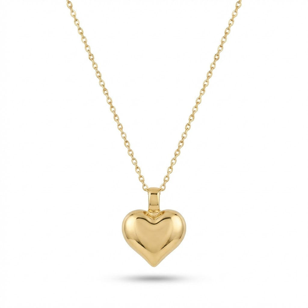 Eternal Birthstone Heart Memorial Necklace