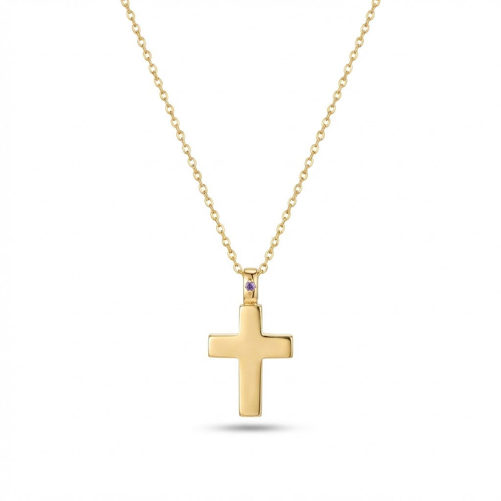 Eternal Cross Memorial Necklace