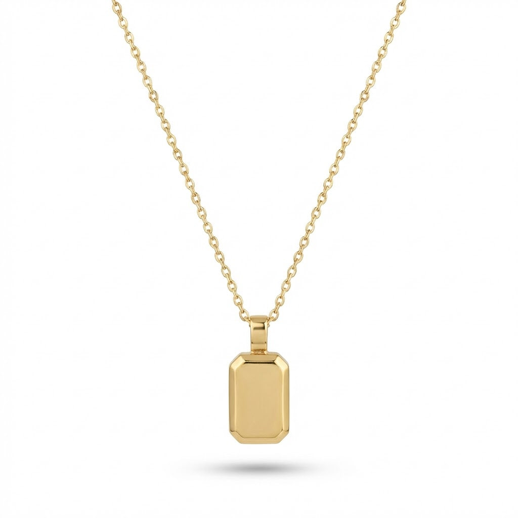 Eternal Dog Tag Memorial Necklace