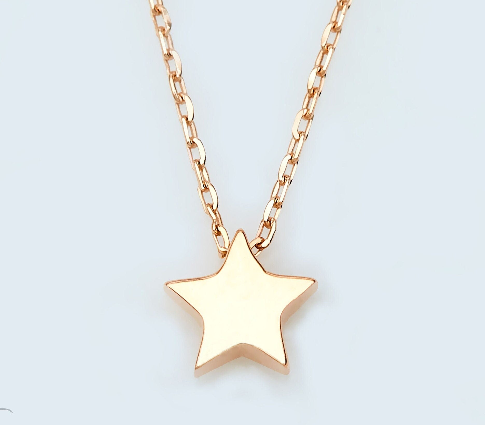 Star Necklace Dainty 14K Gold | Star Sign Necklace | Everyday Astrology  Necklace | Solid Gold Necklace | Graduation Gift | Bridesmaids Gift - Bright Fine Jewelry