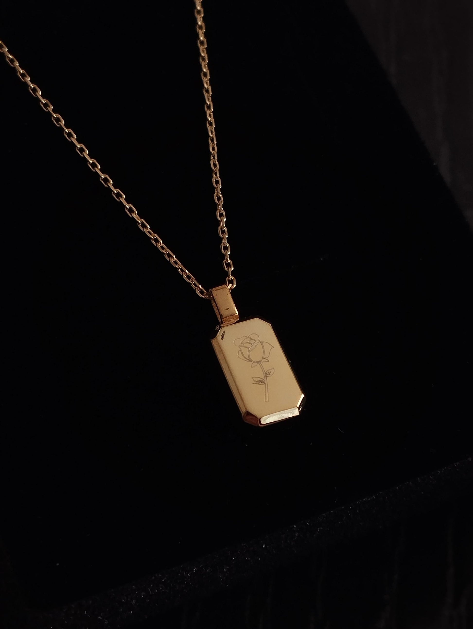 Urn Necklace Solid Gold Cremation Jewelry Custom Pendant for Human and Pet Ashes Dainty Dog Tag Loss Gifts Memorial